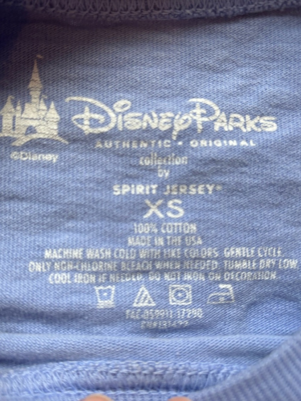 Walt Disney World Parks Violet Spirit Jersey Women’s XS Oversized Shirt - Picture 5 of 7